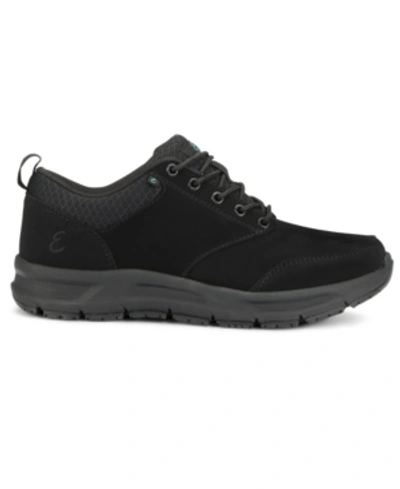 Emeril Lagasse Footwear Emeril Lagasse Women's Quarter Slip-resistant Sneakers Women's Shoes In Black Nubuck