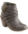 JOURNEE COLLECTION WOMEN'S STRAP BOOT