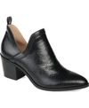 Journee Collection Terri Textured Bootie In Black