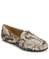 Aerosoles Over Drive Womens Loafer Driving Moccasins In Natural Snake Print