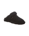 Bearpaw Loketta Genuine Sheepskin Fur Lined Slipper In Black