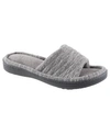 ISOTONER SIGNATURE ISOTONER WOMEN'S SPACE KNIT ANDREA SLIDE SLIPPER, ONLINE ONLY