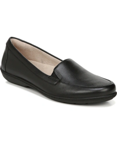 Soul Naturalizer Kacy Womens Leather Slip On Loafers In Black Leather