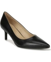 Naturalizer Everly Genuine Calf Hair Pump In Black Leather