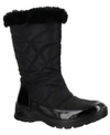 Easy Street Easy Dry By  Cuddle Waterproof Boots In Black Patent