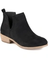 Journee Collection Journee Womens Rimi Pull On Stacked Heel Booties In Black