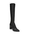 Franco Sarto Katherine Womens Faux Leather Tall Knee-high Boots In Black