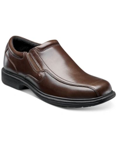 Nunn Bush Bleeker Street Leather Loafer In Brown