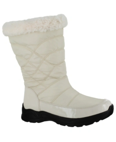 Easy Street Easy Dry By  Cuddle Waterproof Boots In Winter White
