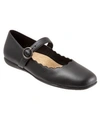 Trotters Women's Sugar Mary Jane Flat Women's Shoes In Black