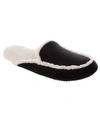 ISOTONER SIGNATURE ISOTONER MICROSUEDE ALEX SCUFF WITH 360 SURROUND MEMORY FOAM SLIPPER, ONLINE ONLY