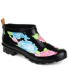 Journee Collection Rainer Womens Rubber Slip-on Rain Boots In Floral