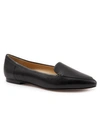 Trotters Harlowe Pointed Toe Loafer In Black