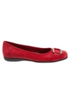 Trotters Sizzle Signature Flat Women's Shoes In Red