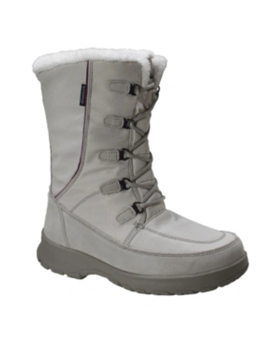 Adtec Womens Water-resistant Upper Winter Boot Women's Shoes In White