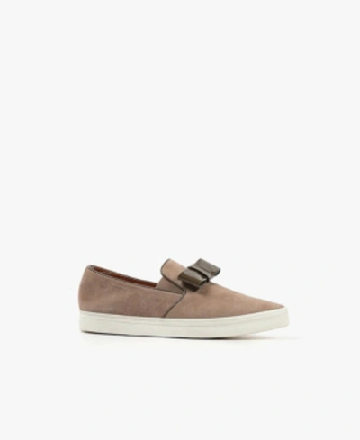 All Black Tux Slip-on Women's Shoes In Taupe