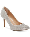 INC INTERNATIONAL CONCEPTS WOMEN'S ZITAH EMBELLISHED POINTED TOE PUMPS, CREATED FOR MACY'S