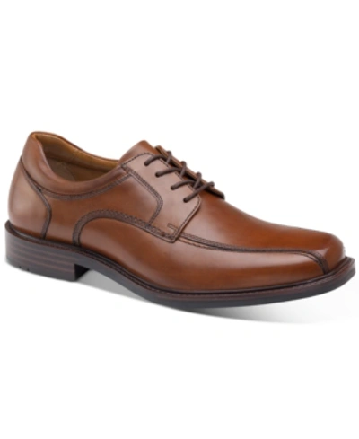 Johnston & Murphy Men's Tabor Runoff Oxfords Men's Shoes In Tan