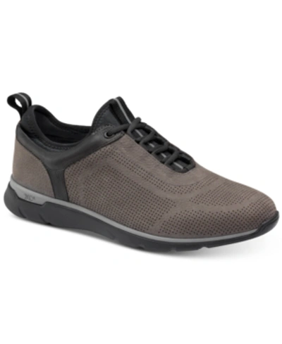 Johnston & Murphy Men's Prentiss U-throat Sneakers Men's Shoes In Charcoal