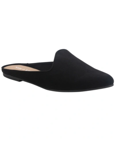 Sun + Stone Women's Ninna Mules, Created For Macy's In Black Micro