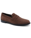 Anthony Veer Sherman Penny Loafer In Honey Brow