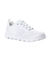 Propét Travelactiv Knit Lace-up Sneaker In White