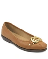 Aerosoles Women's Big Bet Ballet Flats Women's Shoes In Tan