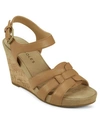 AEROSOLES PENNSVILLE STRAPPY WEDGE WOMEN'S SHOES