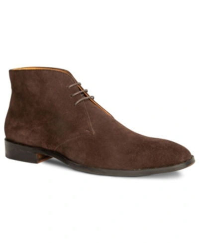 Carlos By Carlos Santana Corazon Chukka Boots Men's Lace-up Casual In Brown