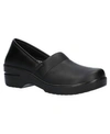 Easy Street Easy Works By  Women's Lead Slip Resistant Clogs In Black