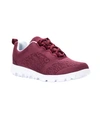 Propét Women's Travelactive Sneaker Women's Shoes In Cranberry