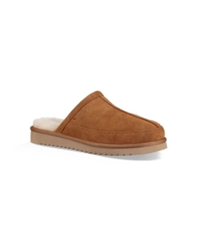 Koolaburra By Ugg Men's Kolson Slip-on Scuff Slipper In Chestnut