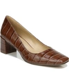 Naturalizer Karina Pumps Women's Shoes In Brown Crocco