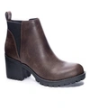 Dirty Laundry Women's Lido Lug Sole Booties Women's Shoes In Coffee