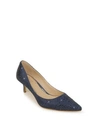 JEWEL BADGLEY MISCHKA WOMEN'S FRENCHIE KITTEN HEEL EVENING PUMPS