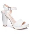 Chinese Laundry Women's Aced Platform Sandals Women's Shoes In White