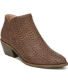 Lifestride Payton Laser Cut Bootie In Brown