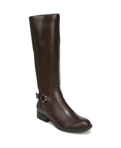Lifestride X-anita High Shaft Boots In Brown