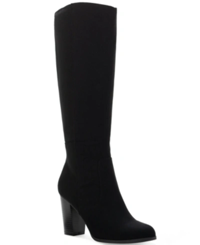 STYLE & CO WOMEN'S ADDYY KNEE HIGH EXTRA WIDE CALF DRESS BOOTS, CREATED FOR MACY'S