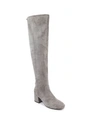 Sugar Women's Ollie Over The Knee High Calf Boots In Gray