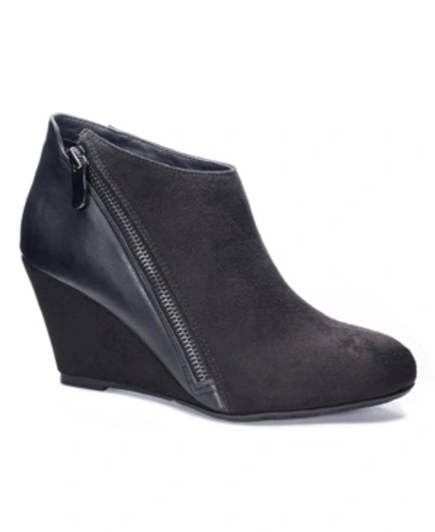 CL BY CHINESE LAUNDRY CL BY CHINESE LAUNDRY WOMEN'S VIOLA WEDGE ANKLE BOOTIES WOMEN'S SHOES 