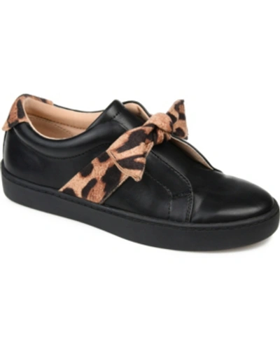 Journee Collection Collection Women's Tru Comfort Foam Abrina Sneakers In Black