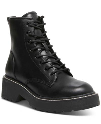 madden girl carra lace up boots