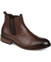 VANCE CO. GARRETT MEN'S CAP TOE CHELSEA BOOT MEN'S SHOES