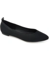 Journee Collection Journee Women's Tru Comfort Foam Wide Width Veata Flat In Black