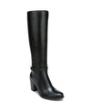 Naturalizer Kalina High Shaft Boots In Black Leather
