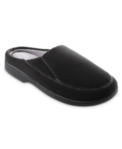 Isotoner Signature Signature Men's Roman Hoodback Eco Comfort Slipper In Black