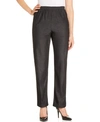 ALFRED DUNNER CLASSICS DENIM PULL-ON STRAIGHT-LEG PANTS