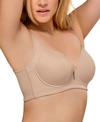Leonisa Back Smoothing Bra With Soft Full Coverage Cups 011970 In Light Beige