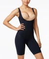 LEONISA WOMEN'S UNDETECTABLE STEP-IN MID-THIGH BODY SHAPER